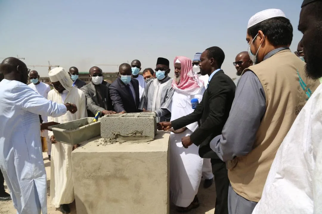Membres de Daroul Istikhama réunis pour une action de solidarité
